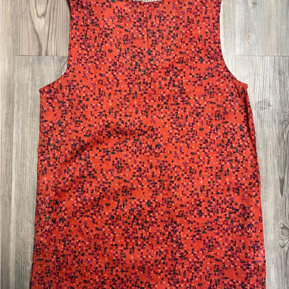 Eddie Bauer NWT size small Orange and red blouse with a boho vibe - Picture 2 of 6